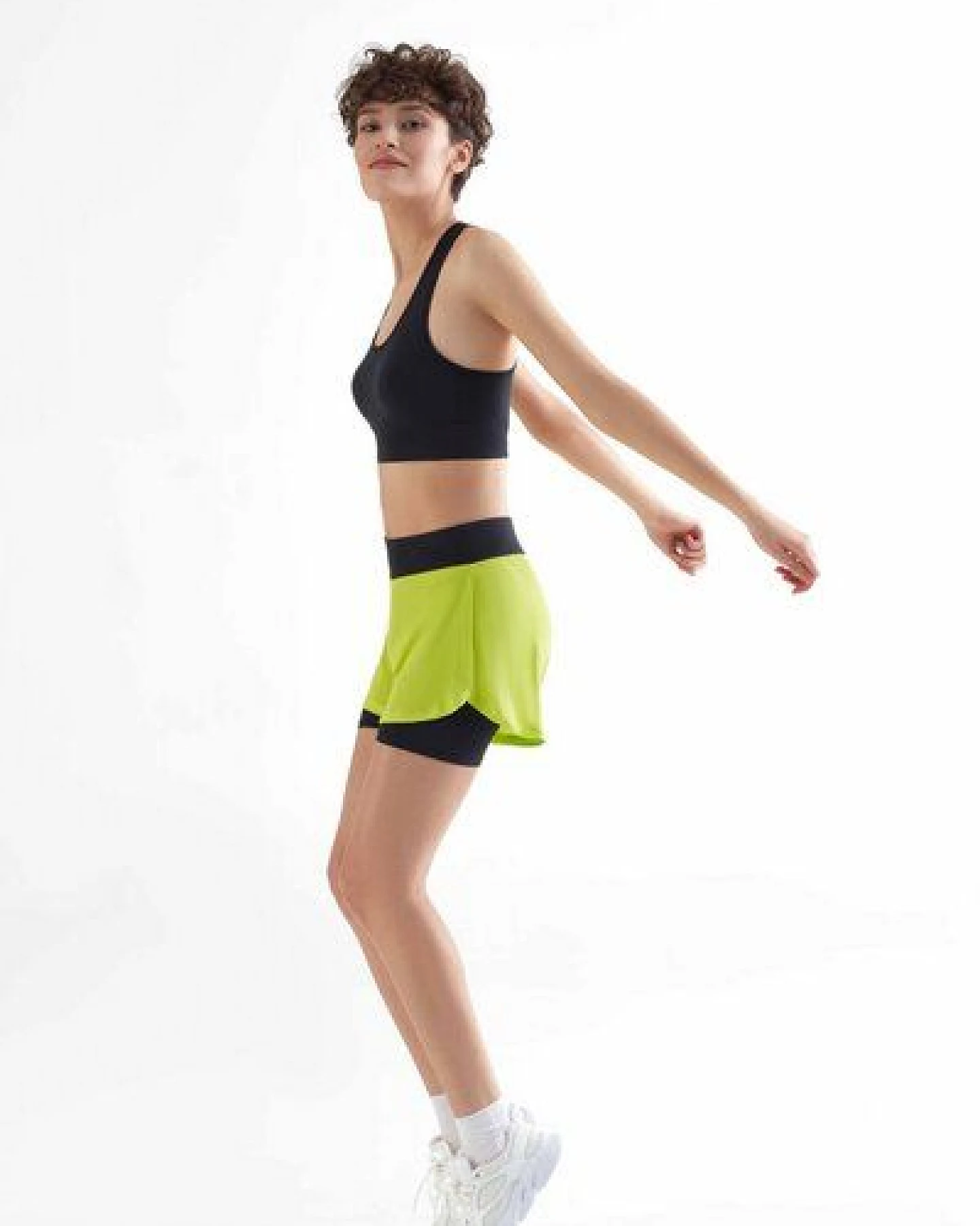 True North Damen Workout-Shorts aus recyceltem Polyester Sport-Shorts T1340 – Ansicht 3