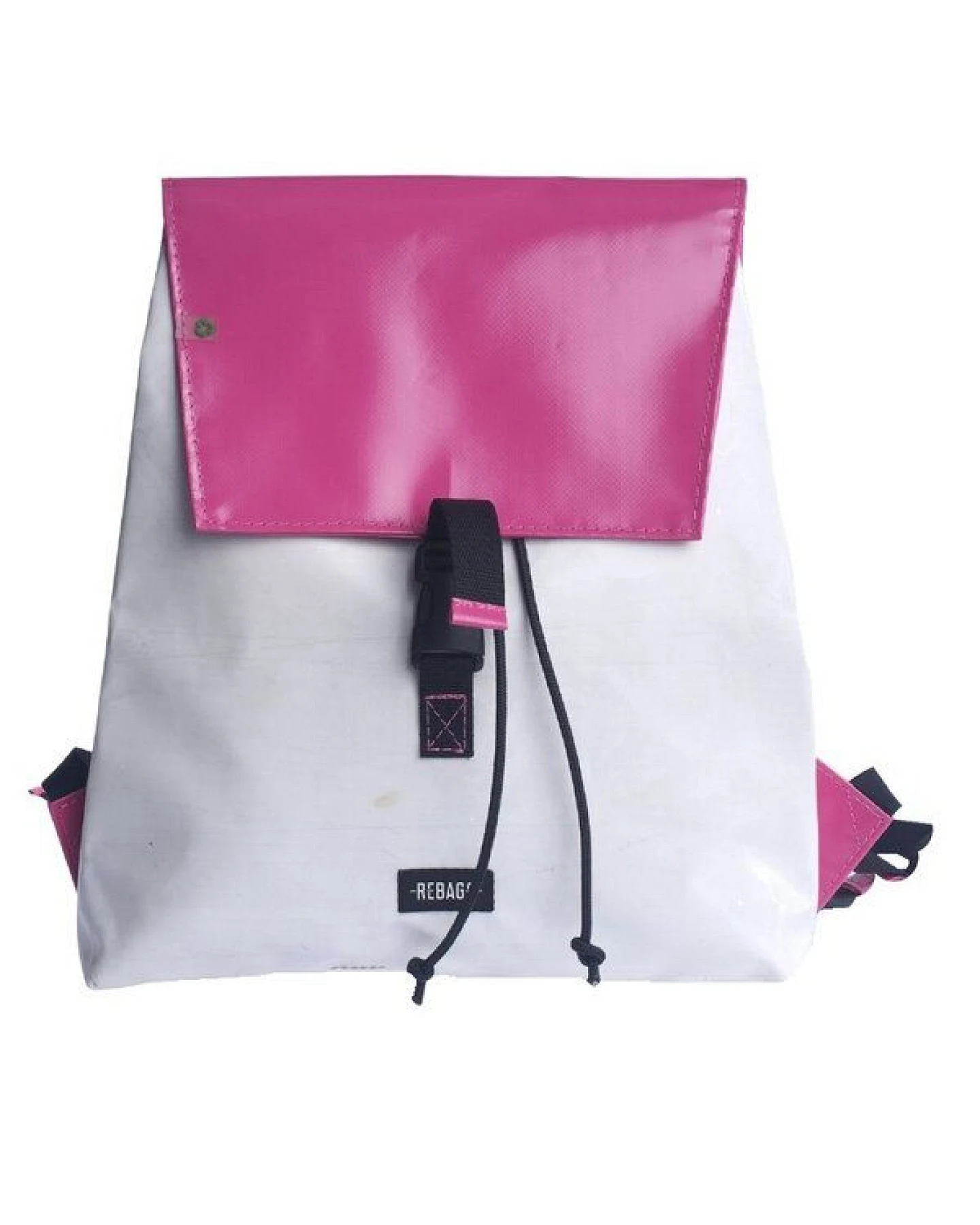 Rebago Rucksack Andy aus recycelter LKW-Plane – Ansicht 2