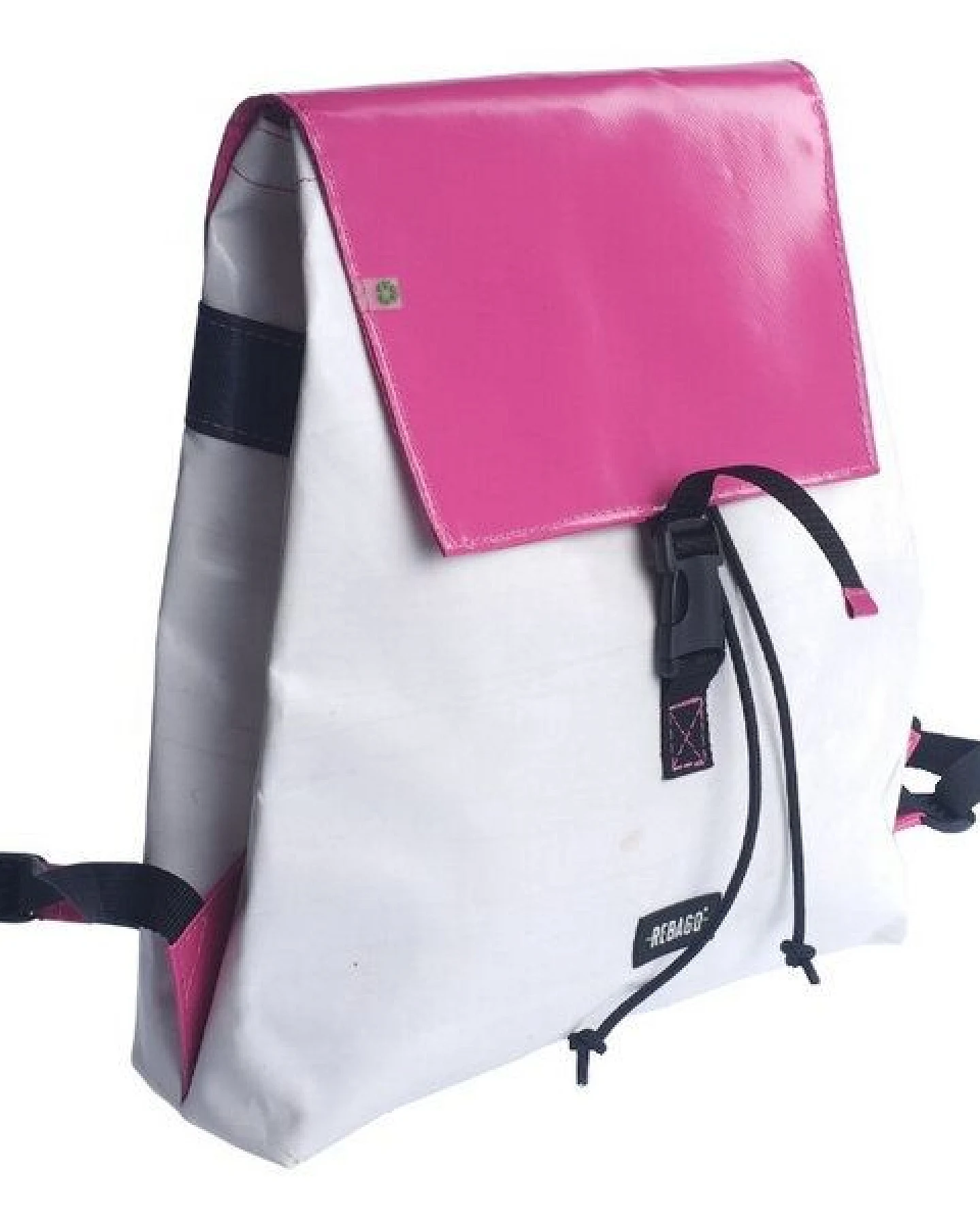Rebago Rucksack Andy aus recycelter LKW-Plane – Ansicht 3