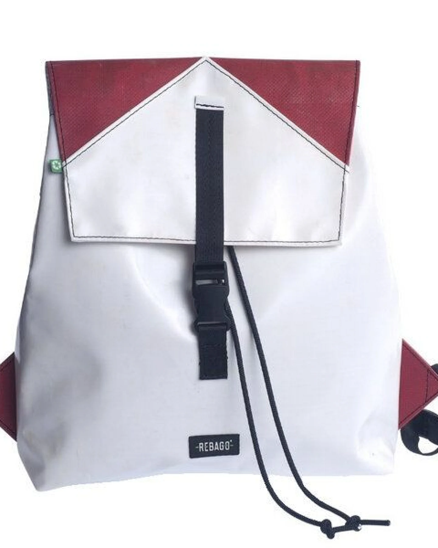 Rebago Rucksack Andy aus recycelter LKW-Plane – Ansicht 2