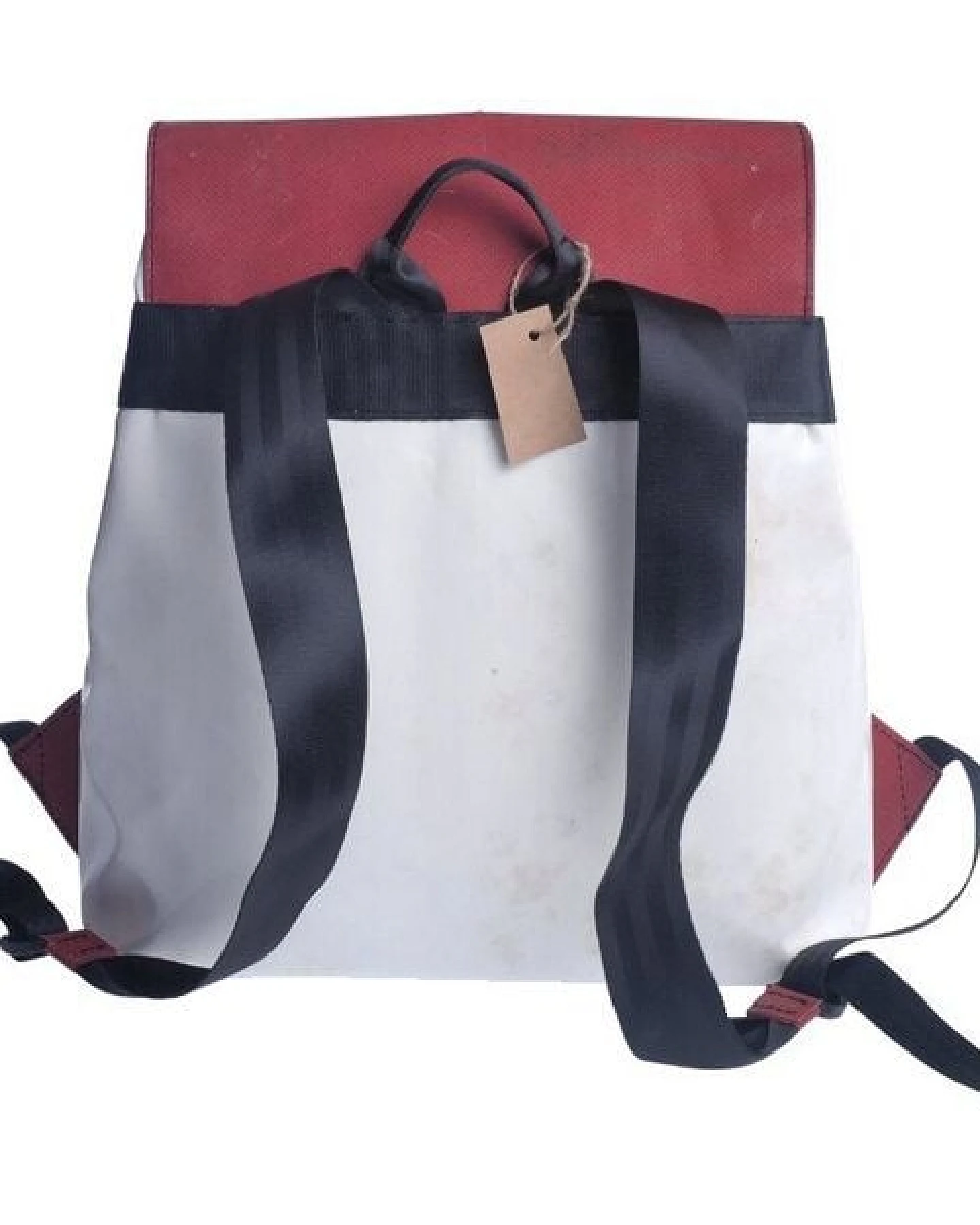Rebago Rucksack Andy aus recycelter LKW-Plane – Ansicht 4