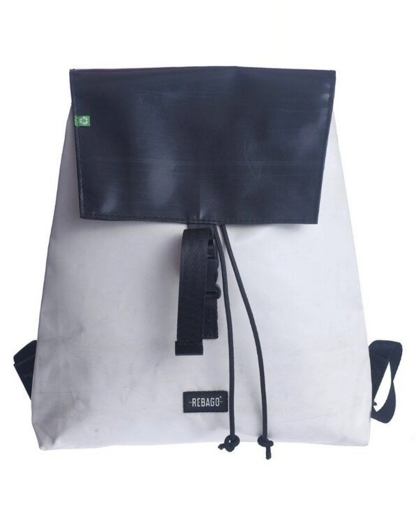 Rebago Rucksack Andy aus recycelter LKW-Plane – Ansicht 2