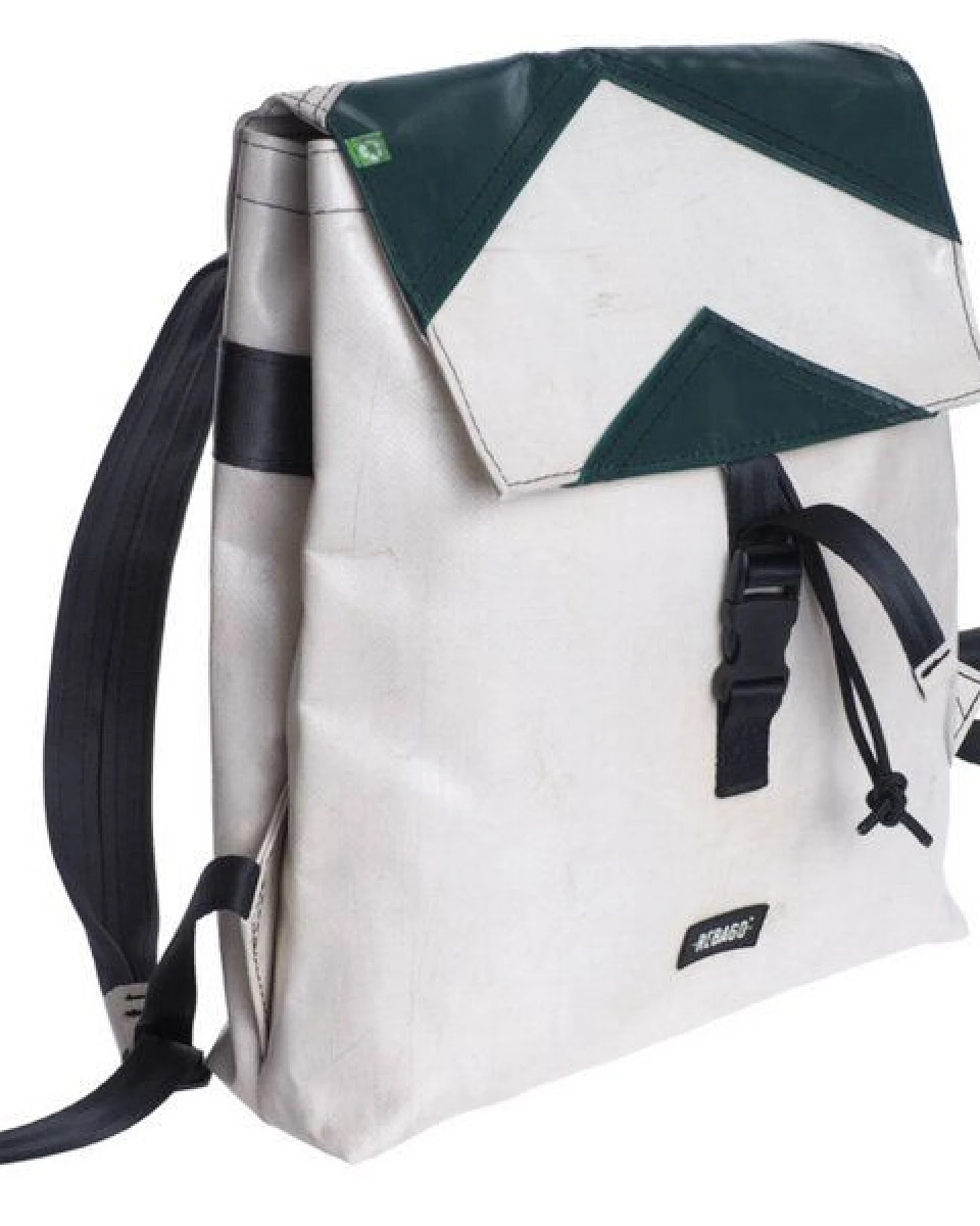 Rebago Rucksack Andy aus recycelter LKW-Plane – Ansicht 3