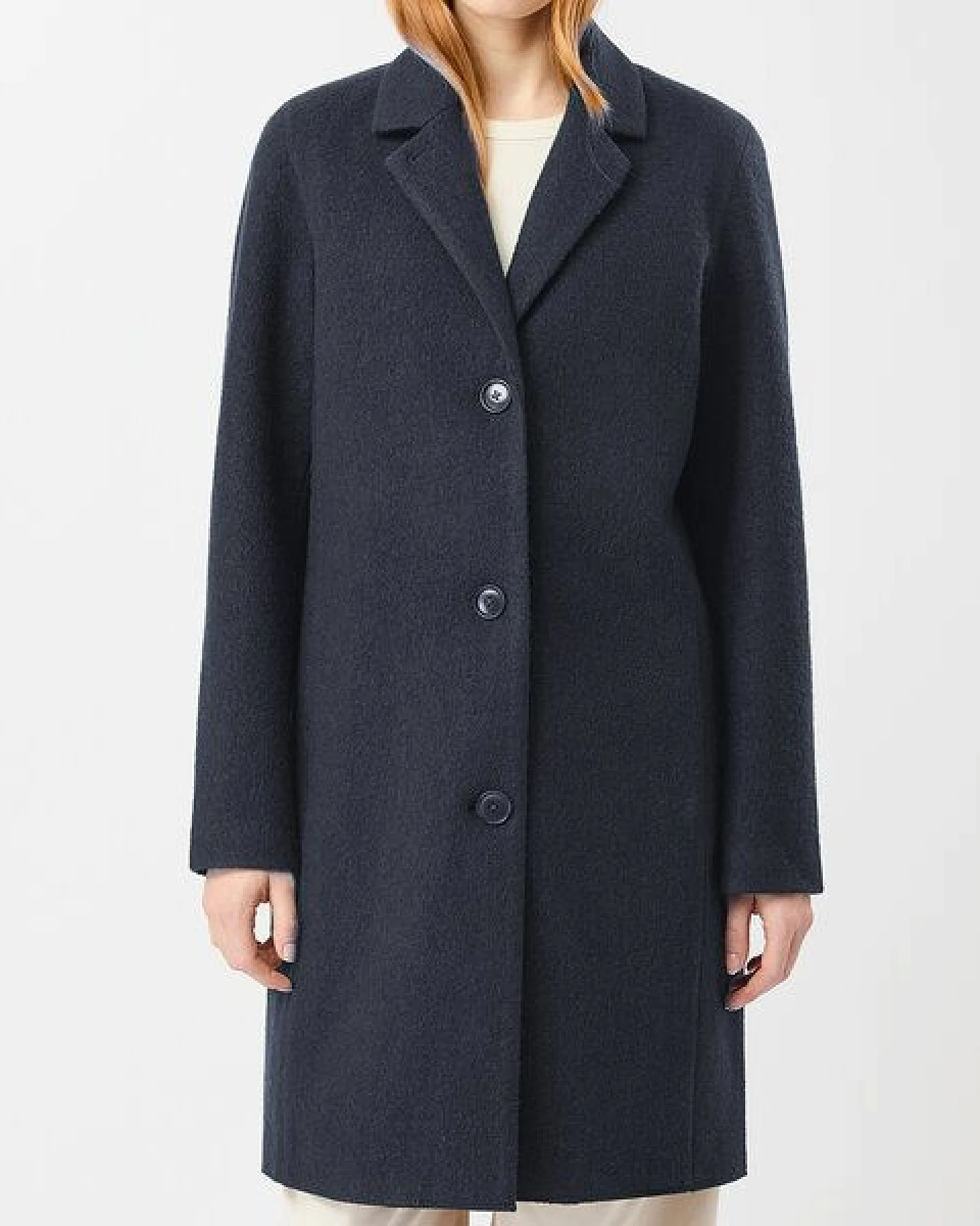 LangerChen Wollmantel - Classical Coat II - aus Bio-Wolle – Ansicht 2