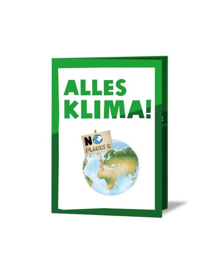 OxfamUnverpackt Spenden-Geschenk "Klima-Kit" (Grußkarte mit Magnet)