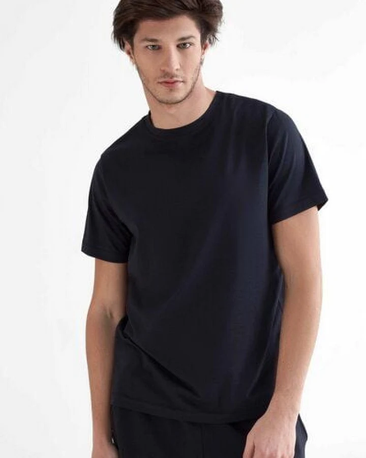 True North Herren Kurzarmshirt aus Bio-Baumwolle Rundhalsausschnitt T-Shirt T2100