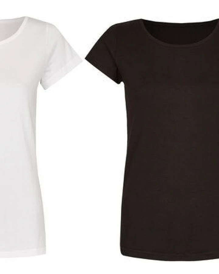 Brandless Basic Bio T-Shirt (ladies) Doublepack GOTS