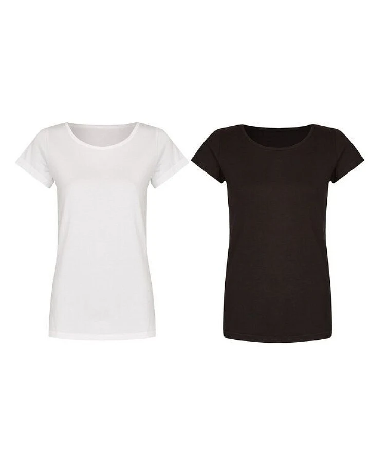 Brandless Basic Bio T-Shirt (ladies) Doublepack GOTS