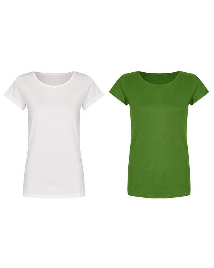 Brandless Basic Bio T-Shirt (ladies) Doublepack GOTS