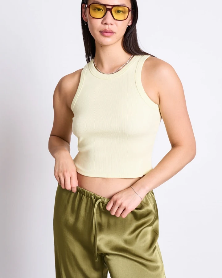 JAN 'N JUNE Damen vegan Tank Top Porto Jasmine
