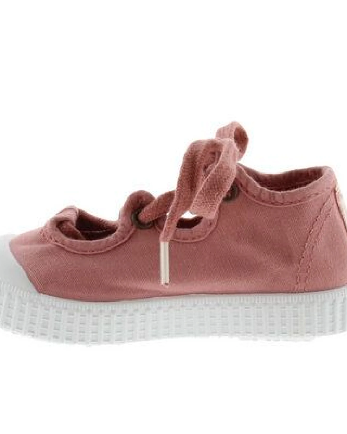 Victoria vegane Kinder-Schnürr-Ballerinas – Bailerina de Lona – Ansicht 2