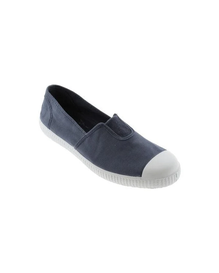 Victoria vegane Erwachsenen-Sneaker – Puntera Camping, Bio-Baumwolle und Naturgummi