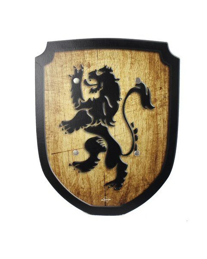 Mitienda Shop Wappenschild Löwe, Holzspielzeug