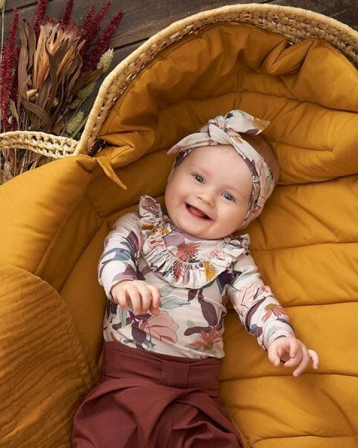 Müsli by Green Cotton Langarm Baby *Dahlia Body* GOTS Bio Baumwolle