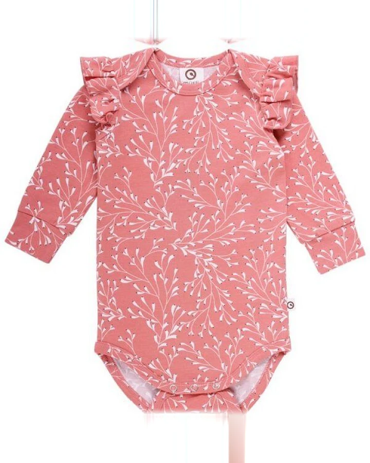 Müsli by Green Cotton Langarm Baby *Dotti Body* GOTS Bio Baumwolle
