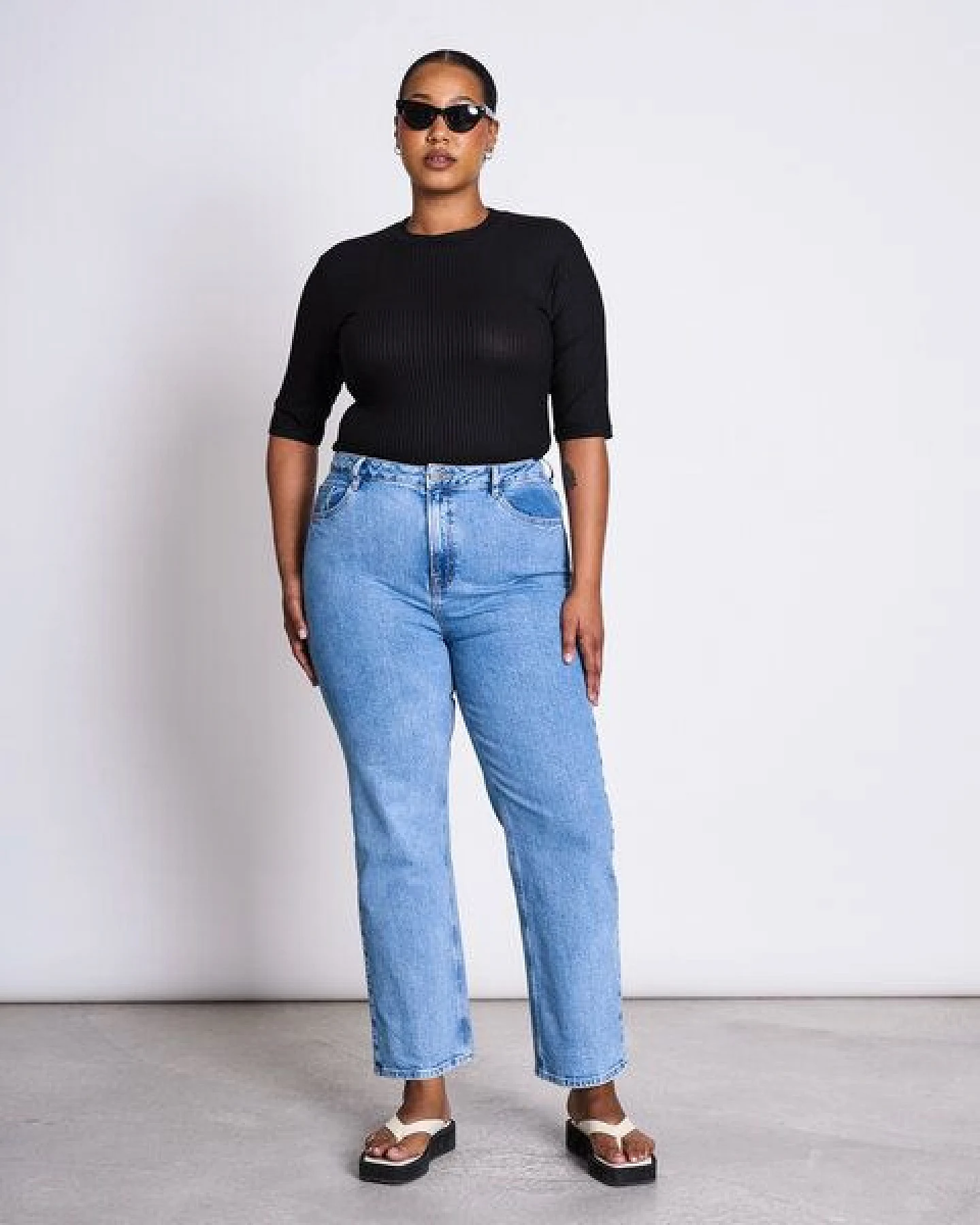JAN N JUNE T-Shirt NINA aus Lyocell gerippt – Ansicht 4