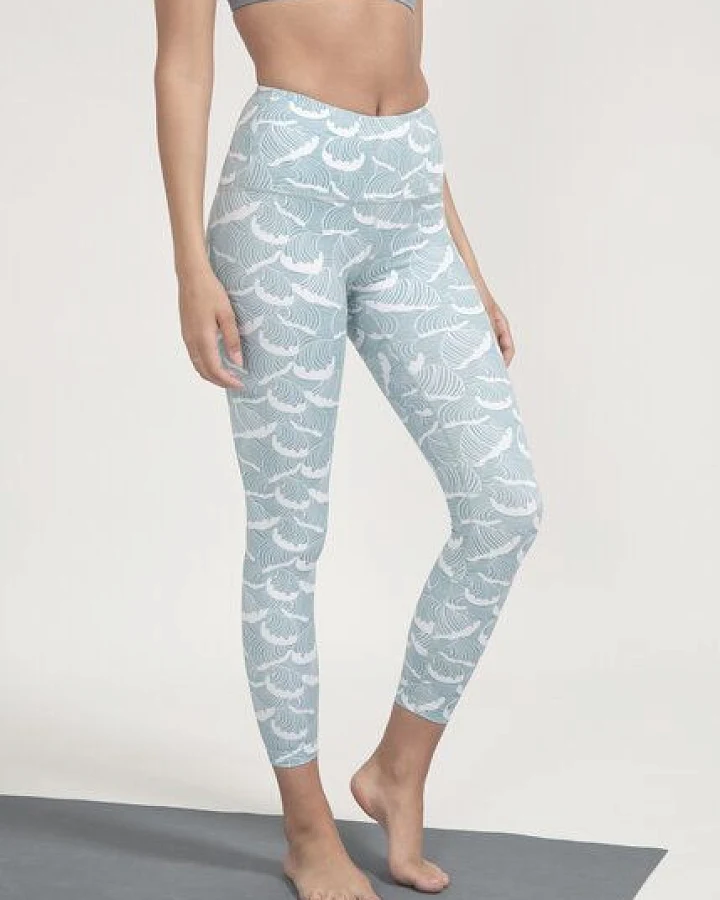 boochen Sportleggings High-Rise mit Print