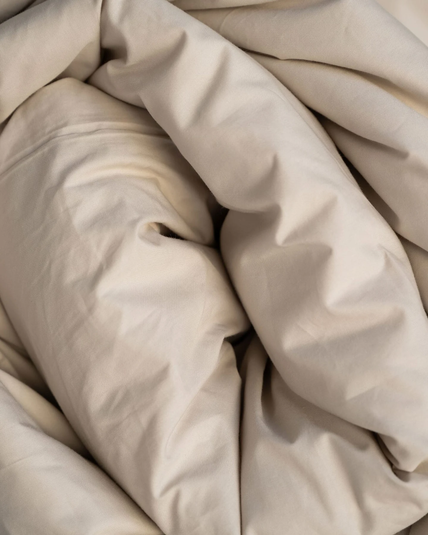 MELA unisex vegan Bettwäscheset Majuli Birke/Beige – Ansicht 2