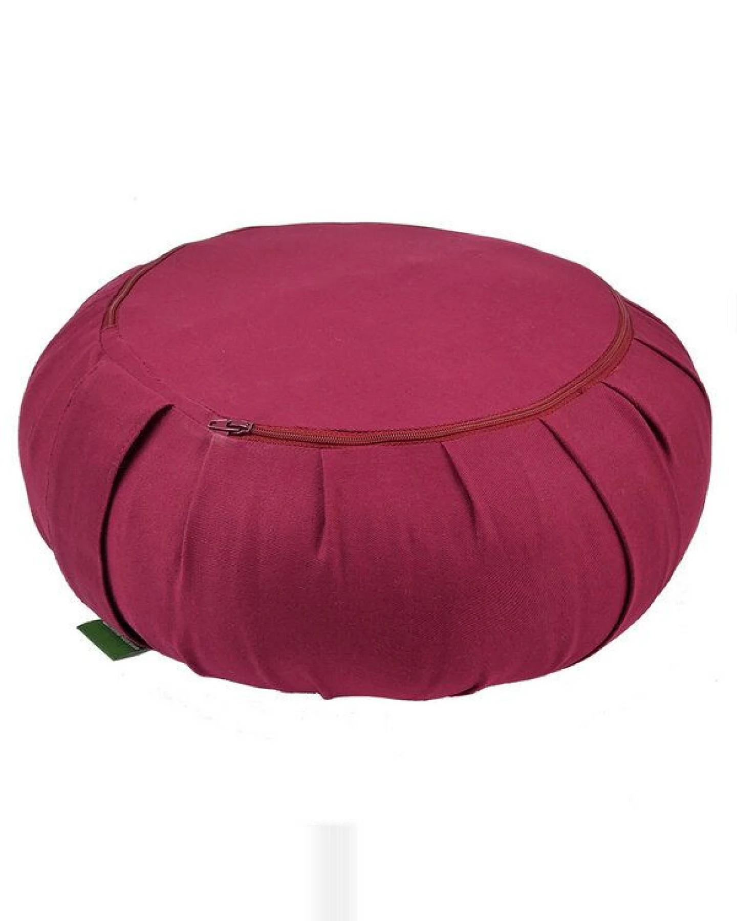 Meditationskissen ZAFU-ZEN Lotus Design® - Füllung Bio-Buchweizenschalen oder Kapok – Ansicht 2