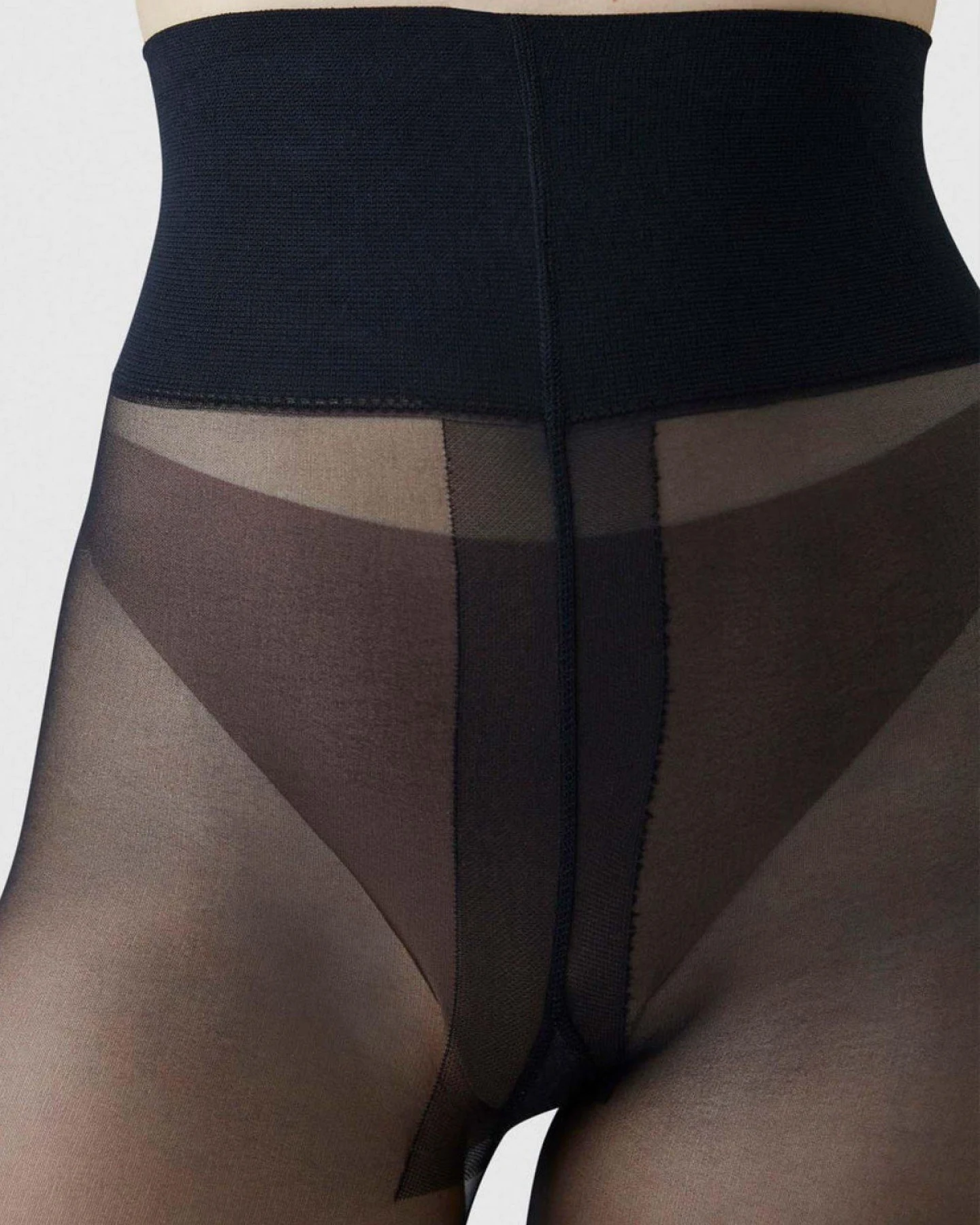 Strumpfhose Malva Ladder Resistant Schwarz – Ansicht 6