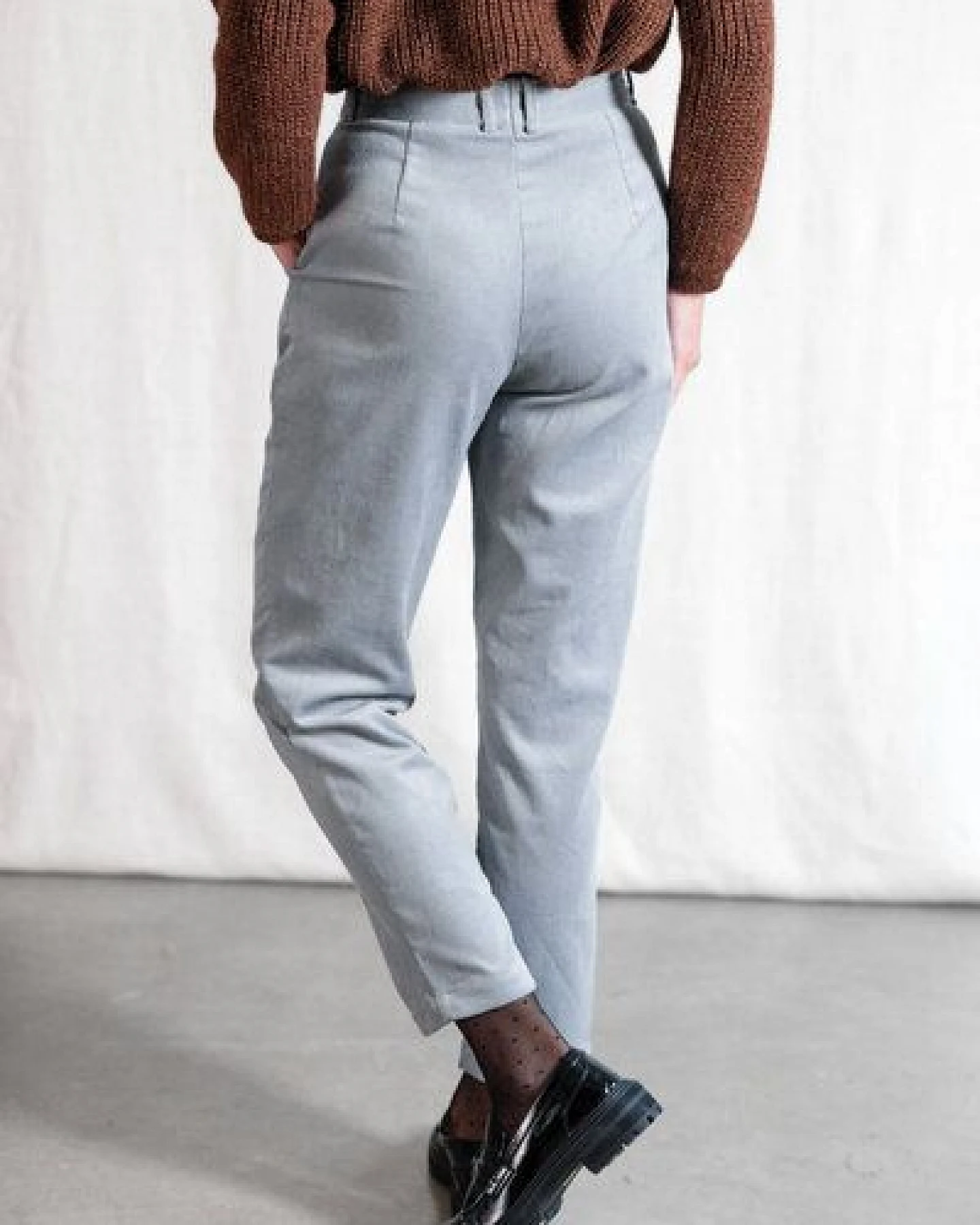 Jyoti - Fair Works Bio-Baumwollcord Hose Suhrut – Ansicht 3