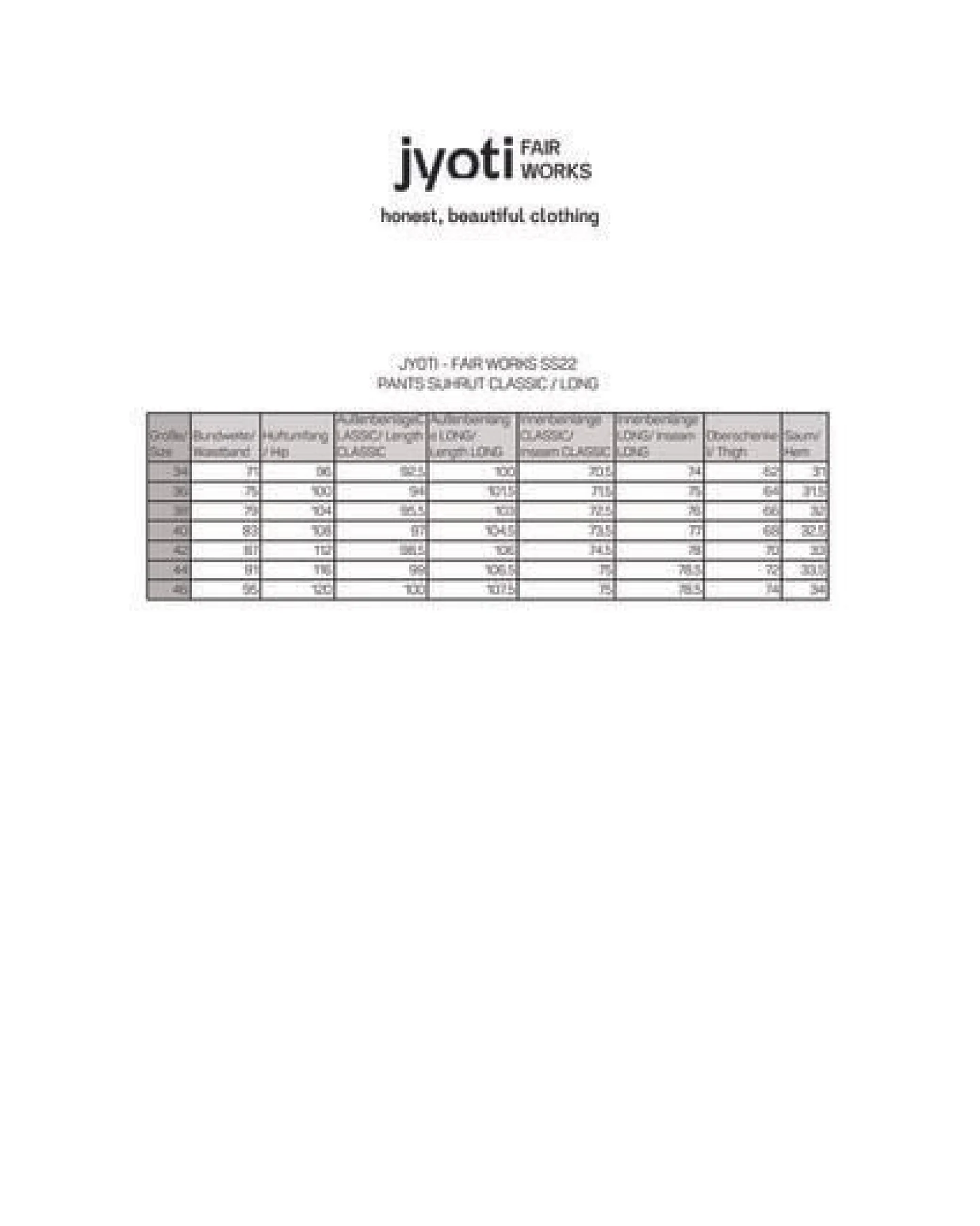 Jyoti - Fair Works Bio-Baumwollcord Hose Suhrut – Ansicht 4