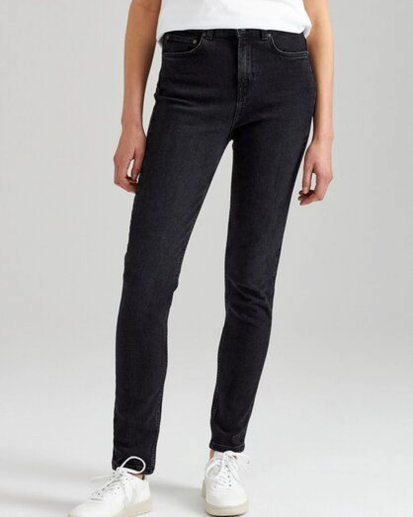 ThokkThokk Damen Skinny Jeans High Waist TT201 aus Bio-Baumwolle mit Elasthan – Ansicht 2