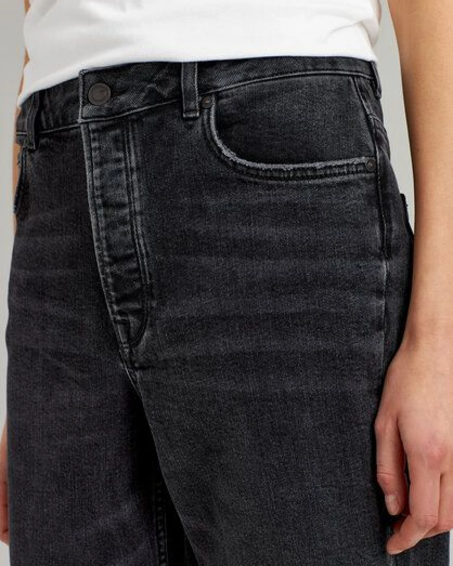 ThokkThokk Damen Straight Cropped Jeans Bio Fair – Ansicht 4