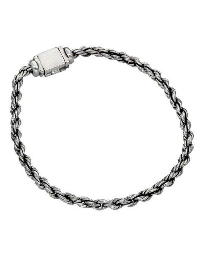 pakilia Silber Armband Seil Fair-Trade und handmade