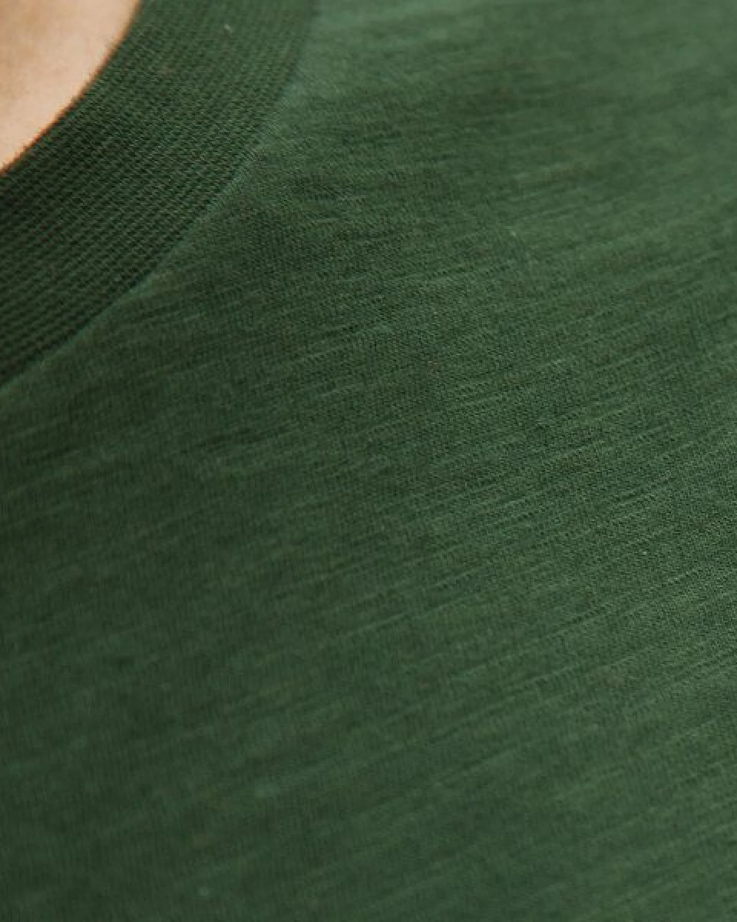 päfjes Basic / Blanko - Fair gehandeltes Bio Männer T-Shirt Slub – Ansicht 2