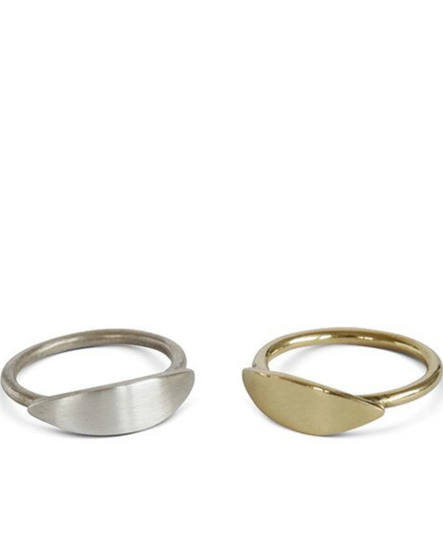 ting goods Ring Leaf, aus Messing oder Sterling Silber – Ansicht 2