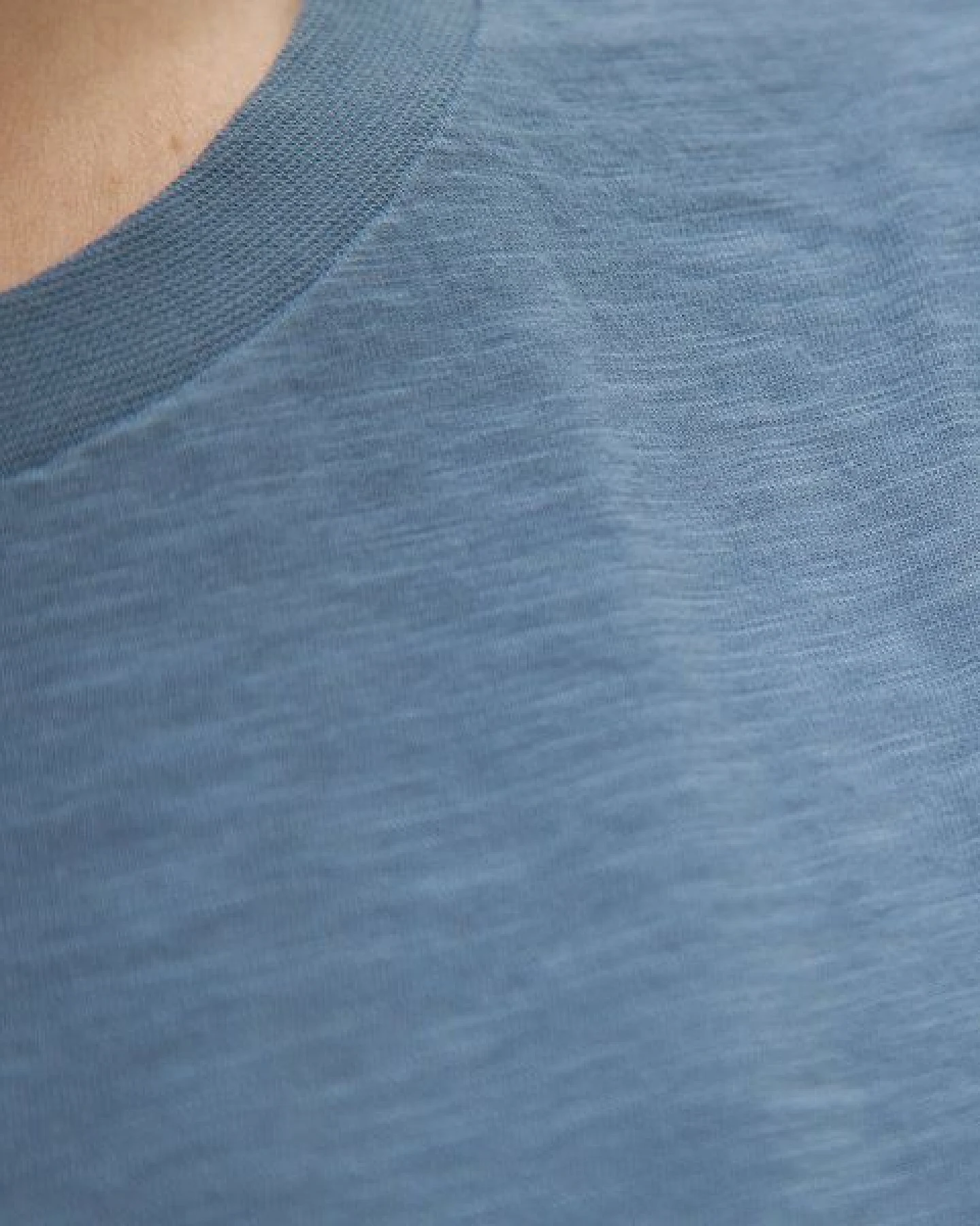 päfjes Felix Faultier - Fair gehandeltes Bio Männer T-Shirt - Slub Blue – Ansicht 4