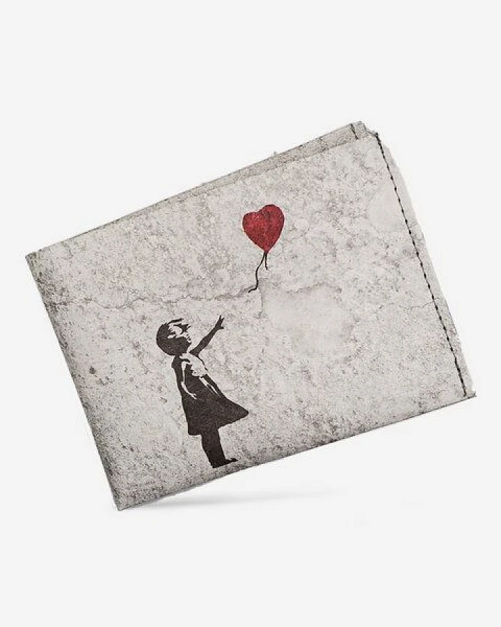 Balloon Girl (Grau Rot)