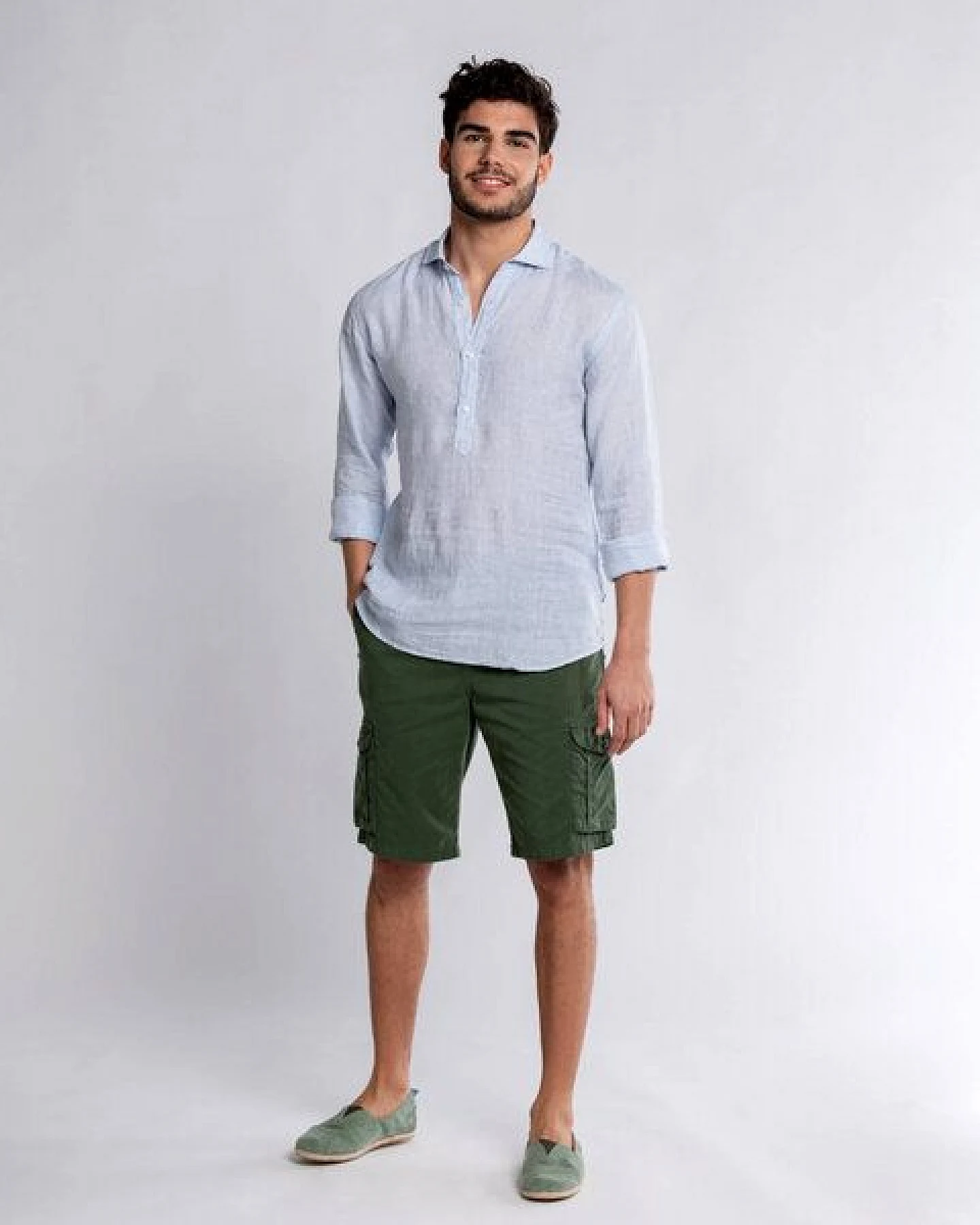 Panareha MAMANUCA Leinen Popover Hemd – Ansicht 3