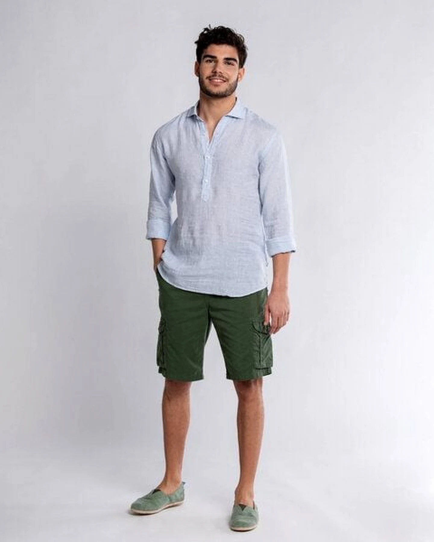 Panareha MAMANUCA Leinen Popover Hemd – Ansicht 3