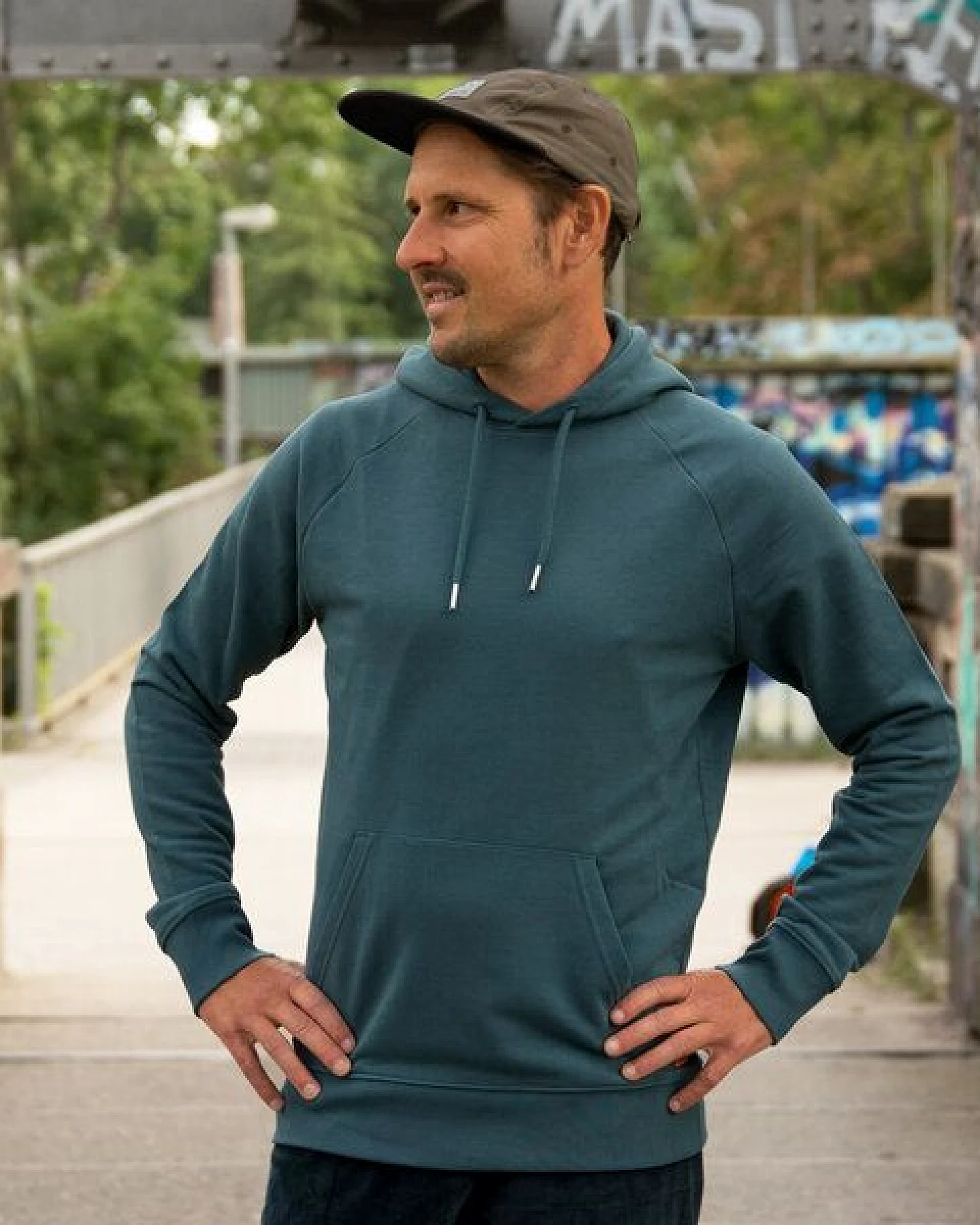 Cmig Herren Hoodie Franzi Fuchs stargazer – Ansicht 2