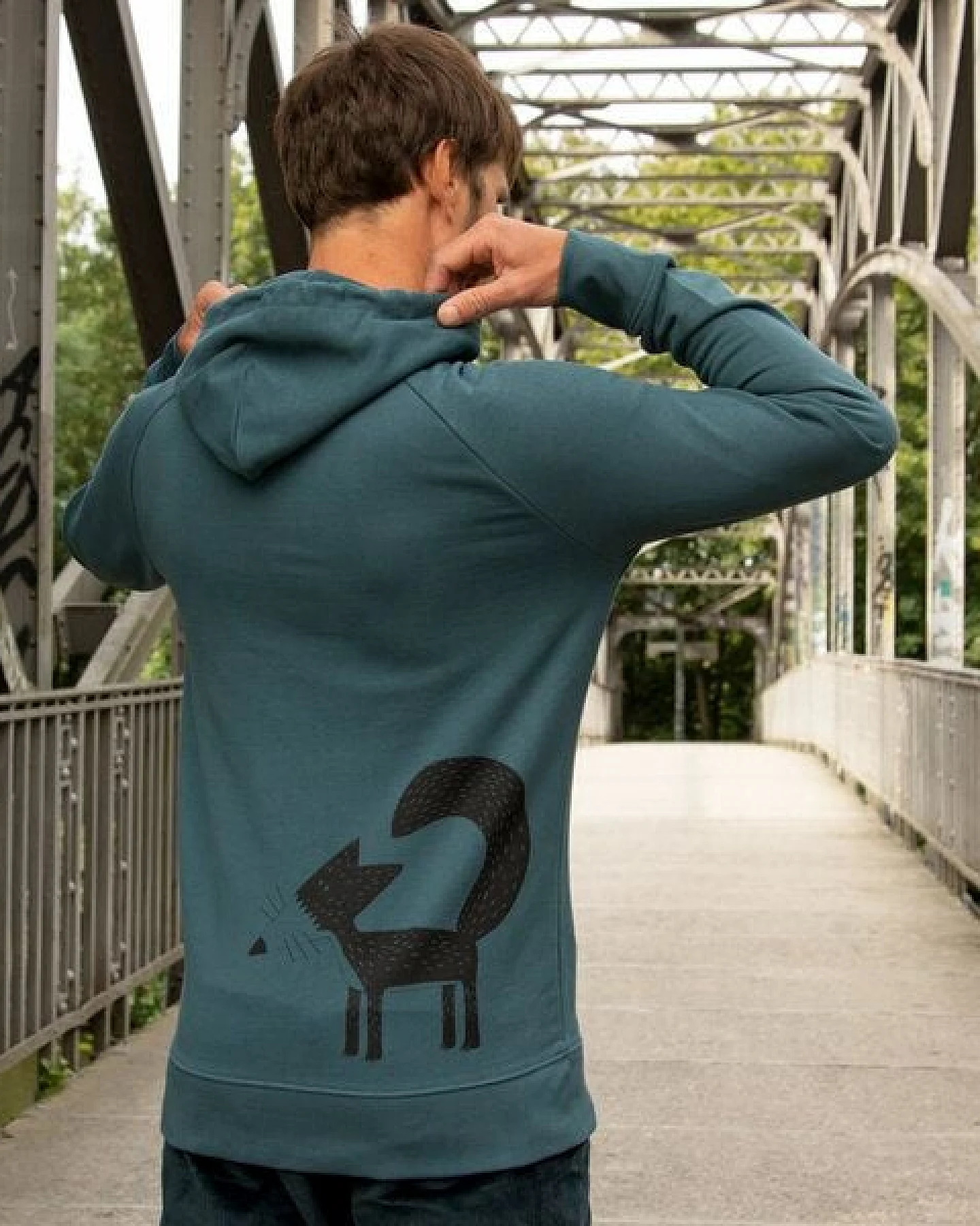 Cmig Herren Hoodie Franzi Fuchs stargazer – Ansicht 4