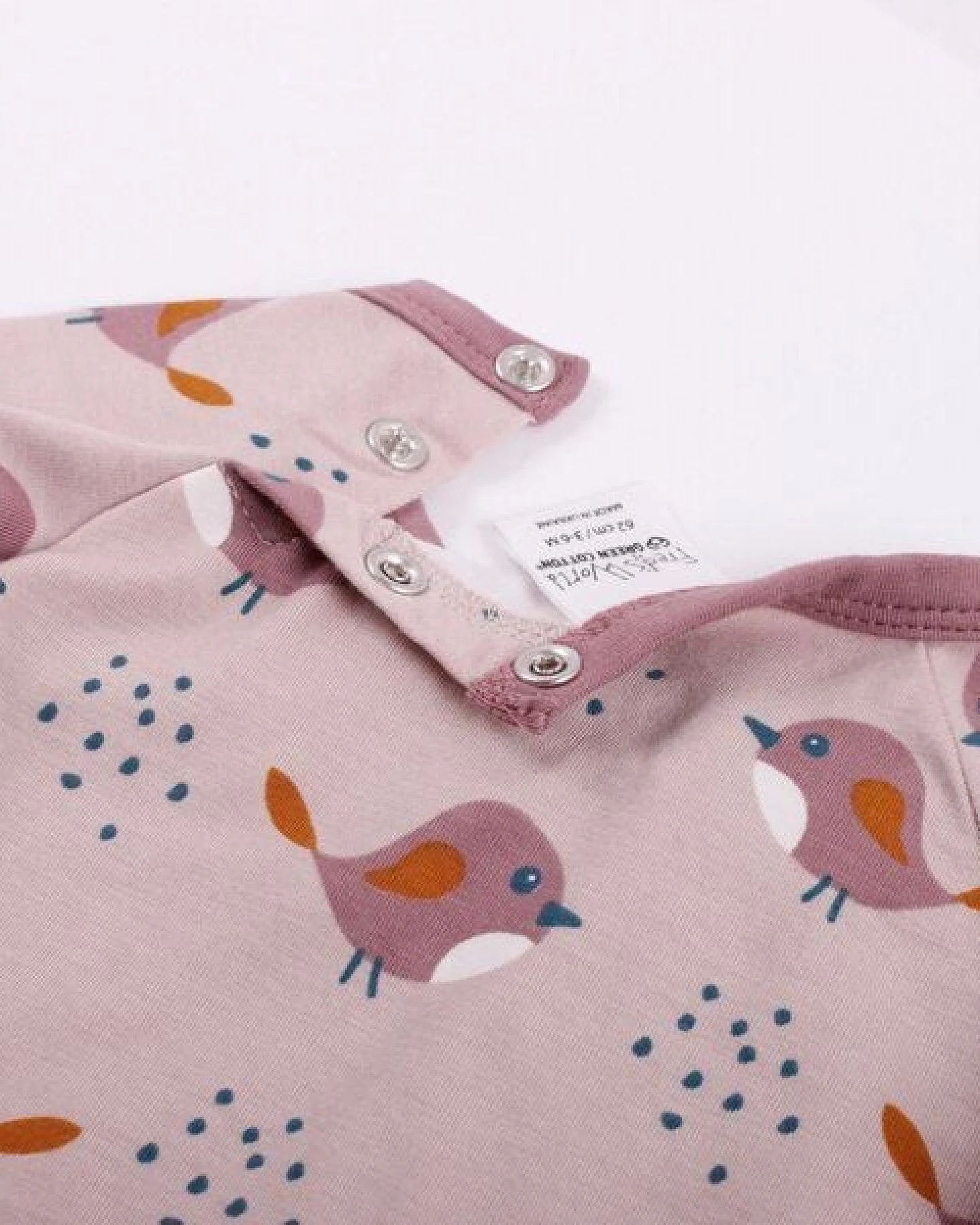 Langarm Baby *Bird Body* GOTS Bio Baumwolle – Ansicht 4