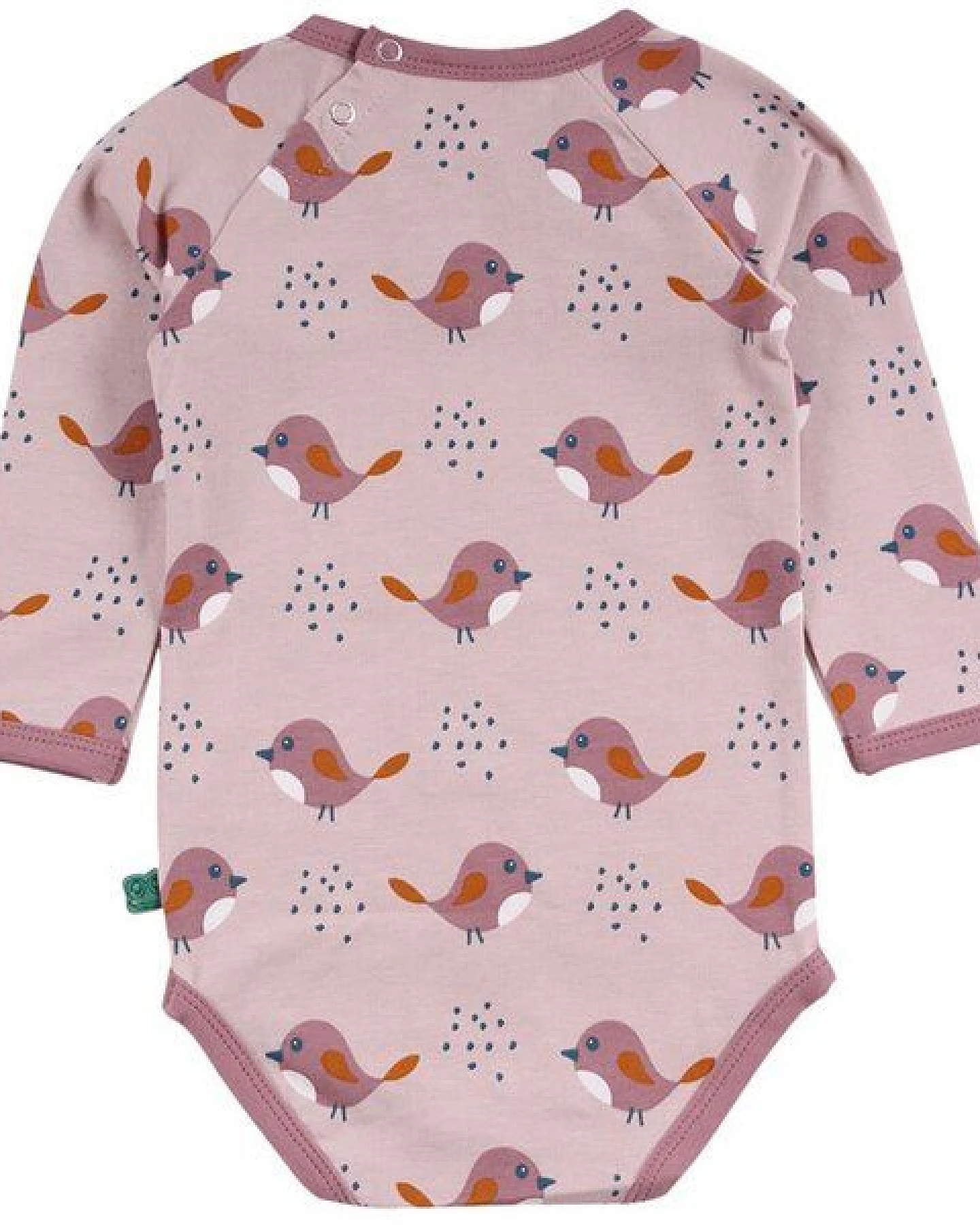Langarm Baby *Bird Body* GOTS Bio Baumwolle – Ansicht 2