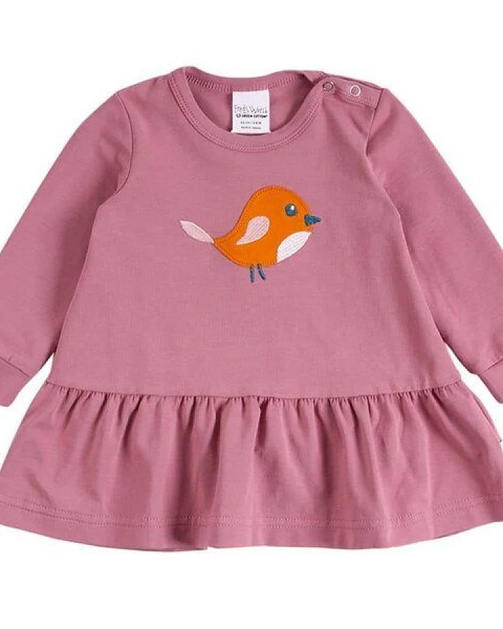 Jersey Kleid *Bird* GOTS Bio Baumwolle