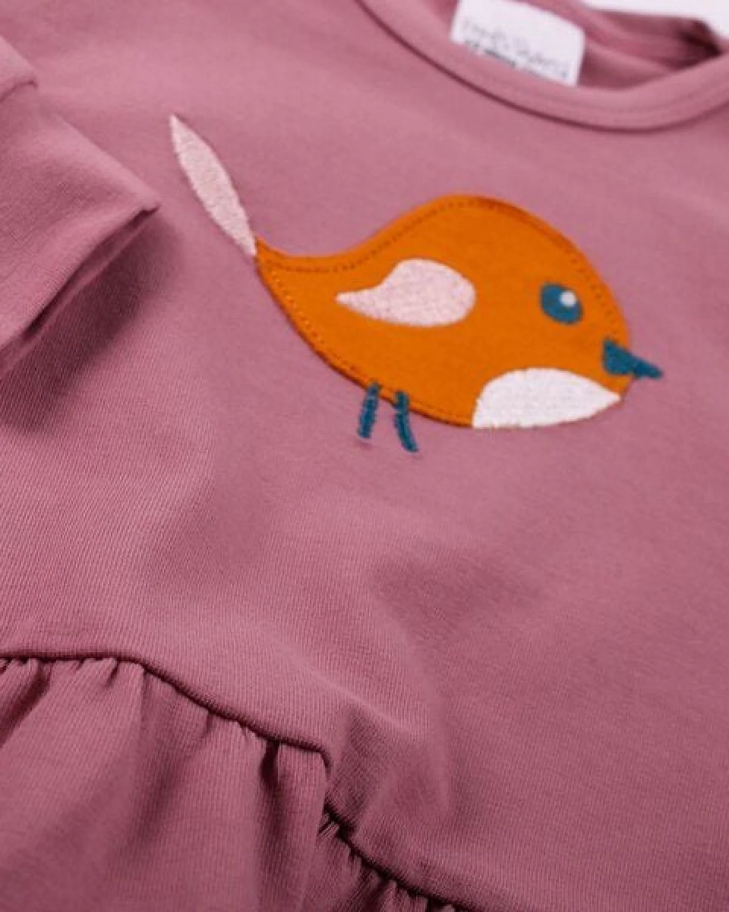 Jersey Kleid *Bird* GOTS Bio Baumwolle – Ansicht 3