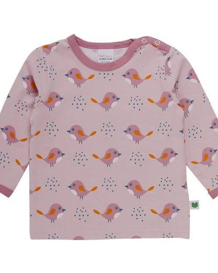 Fred's World by Green Cotton Langarm Shirt *Bird* GOTS zertifiziert
