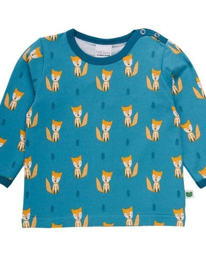 Fred's World by Green Cotton Langarm Shirt *Fox* GOTS zertifiziert