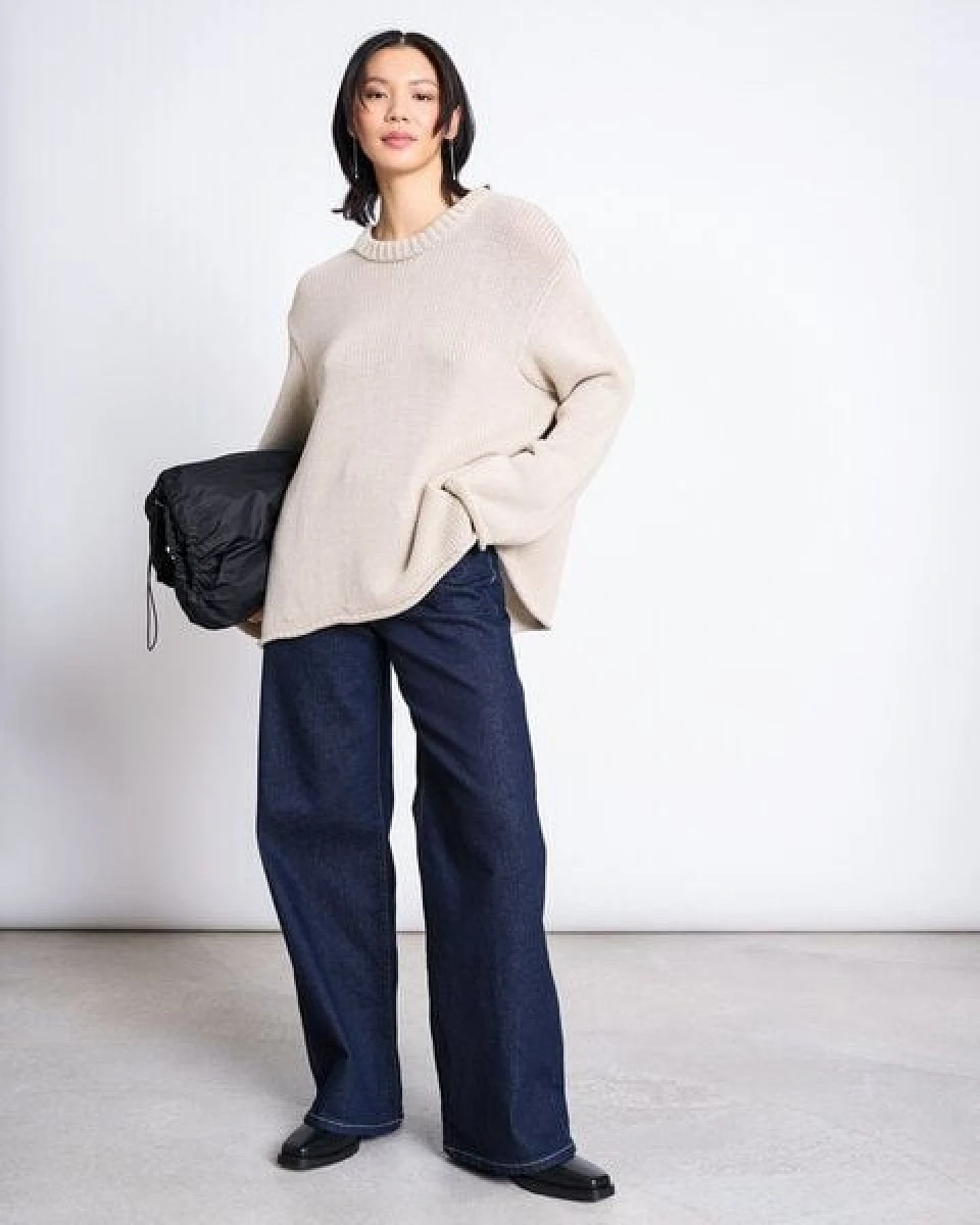 JAN N JUNE Strickpullover SONA aus Bio-Baumwolle GOTS – Ansicht 2