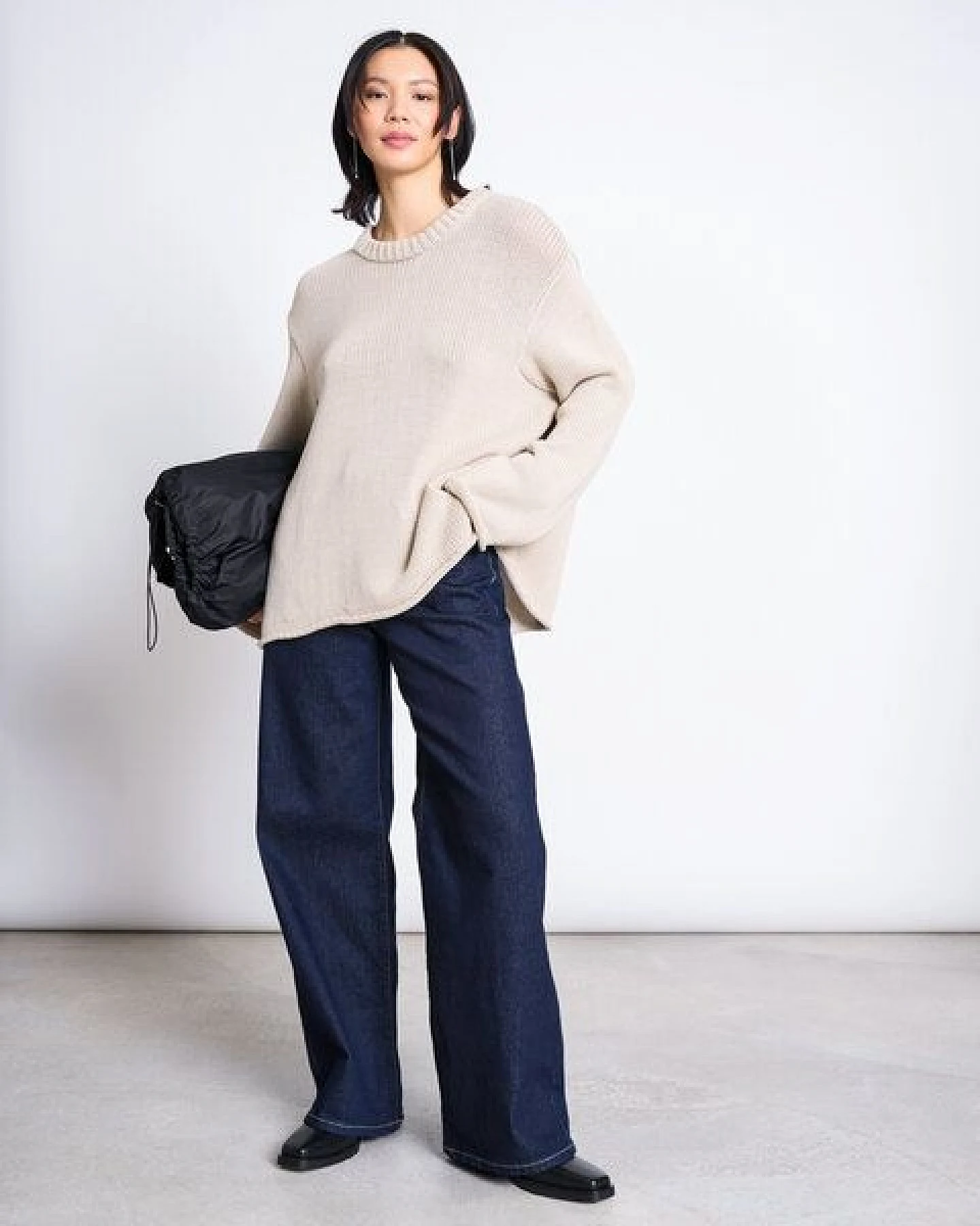 JAN N JUNE Strickpullover SONA aus Bio-Baumwolle GOTS – Ansicht 2