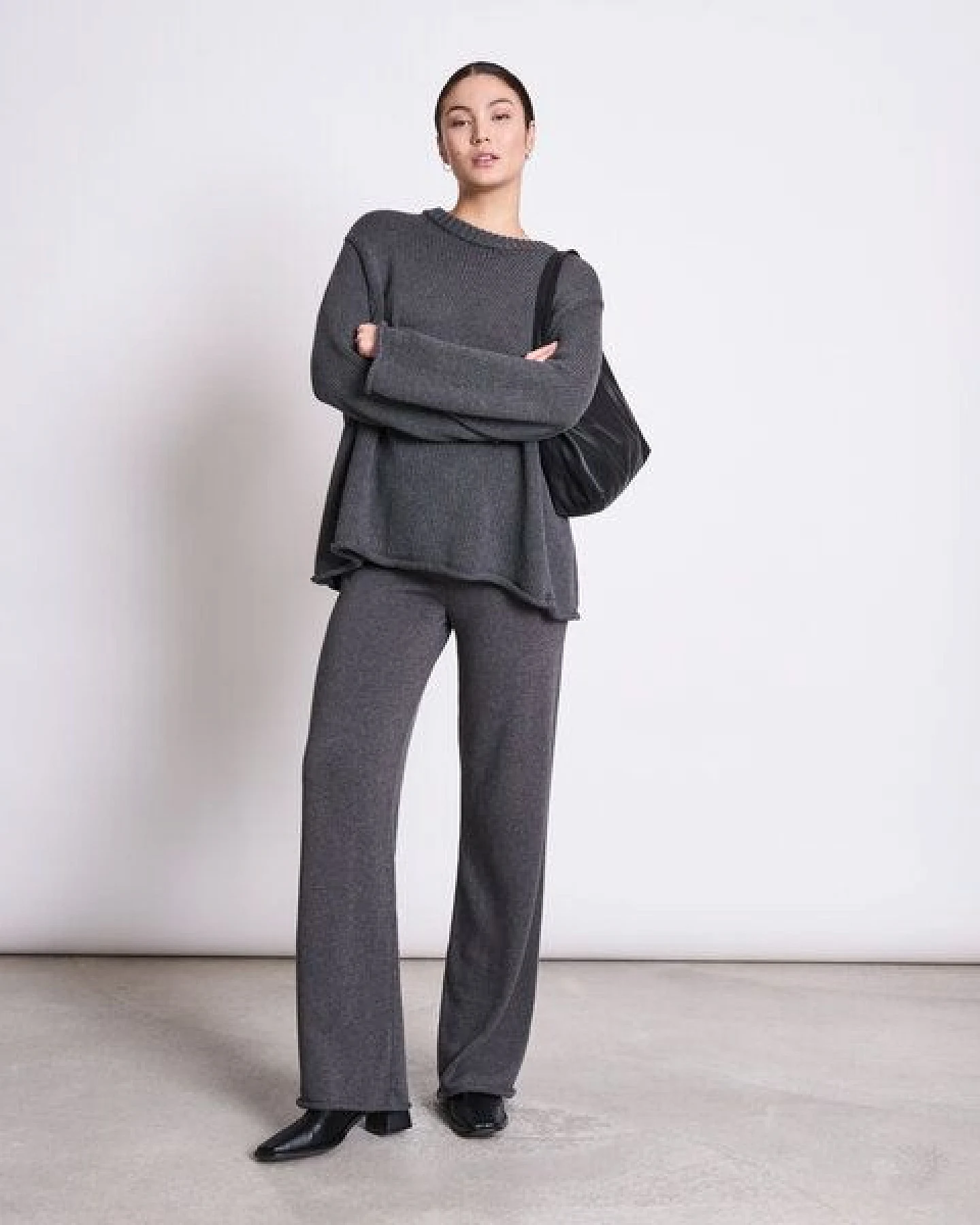 JAN N JUNE Strickpullover SONA aus Bio-Baumwolle GOTS – Ansicht 2