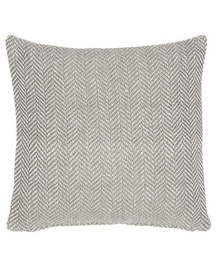 liv interior Recyceltes In-/Outdoor Kissen HERRINGBONE