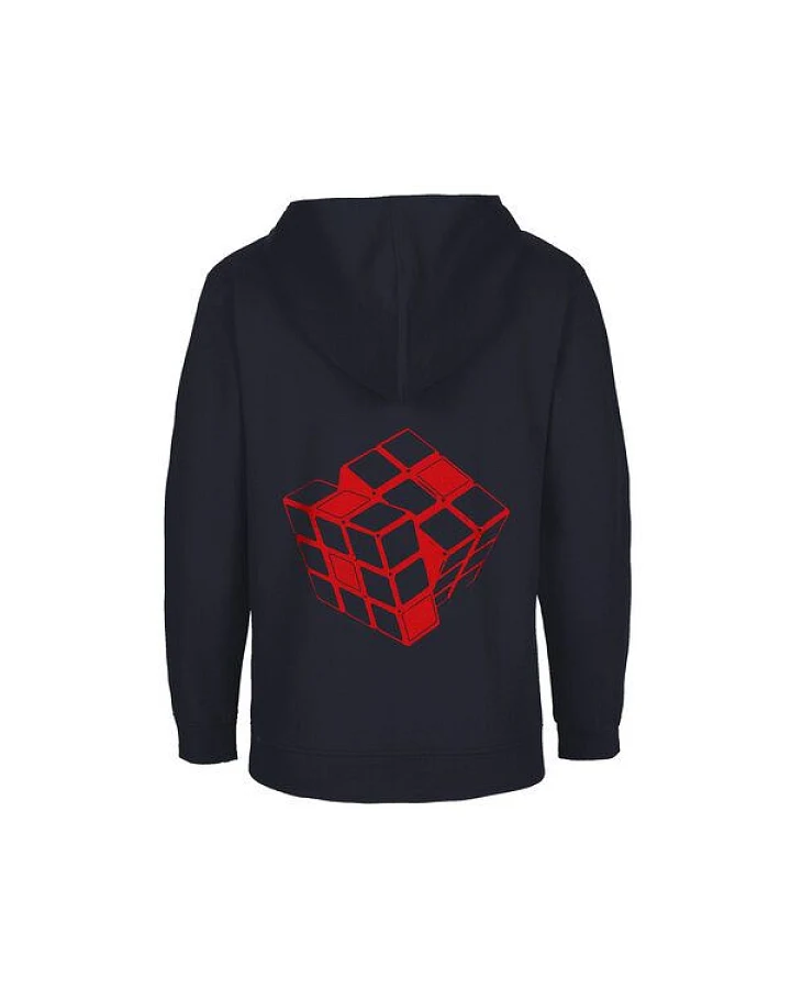HANDGEDRUCKT Unisex Kinder Zip Up Hoody "Rubi"