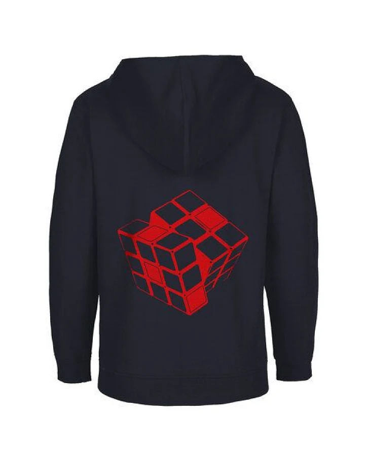 HANDGEDRUCKT Unisex Kinder Zip Up Hoody "Rubi"