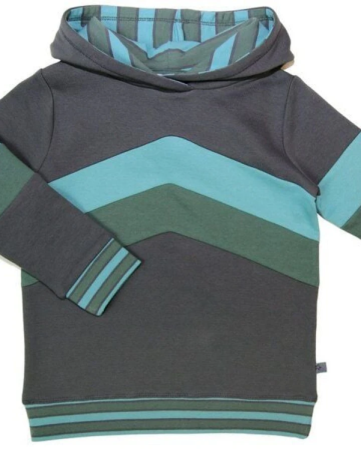 Enfant Terrible Kapuzen Hoody Blockfarben
